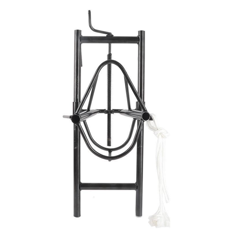 羊头固定架剪羊毛架子升降羊用固定器打针保定架挤羊奶推毛羊笼头