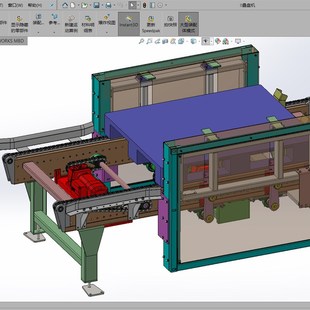 托盘栈板堆叠拆垛码垛机3D图纸电商仓储物流自动化输送叠盘设备