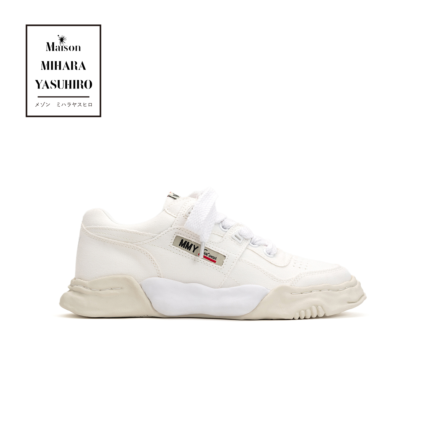 三原康裕MMY休闲鞋 PARKER男女同款舒适百搭低帮帆布鞋 A13FW740