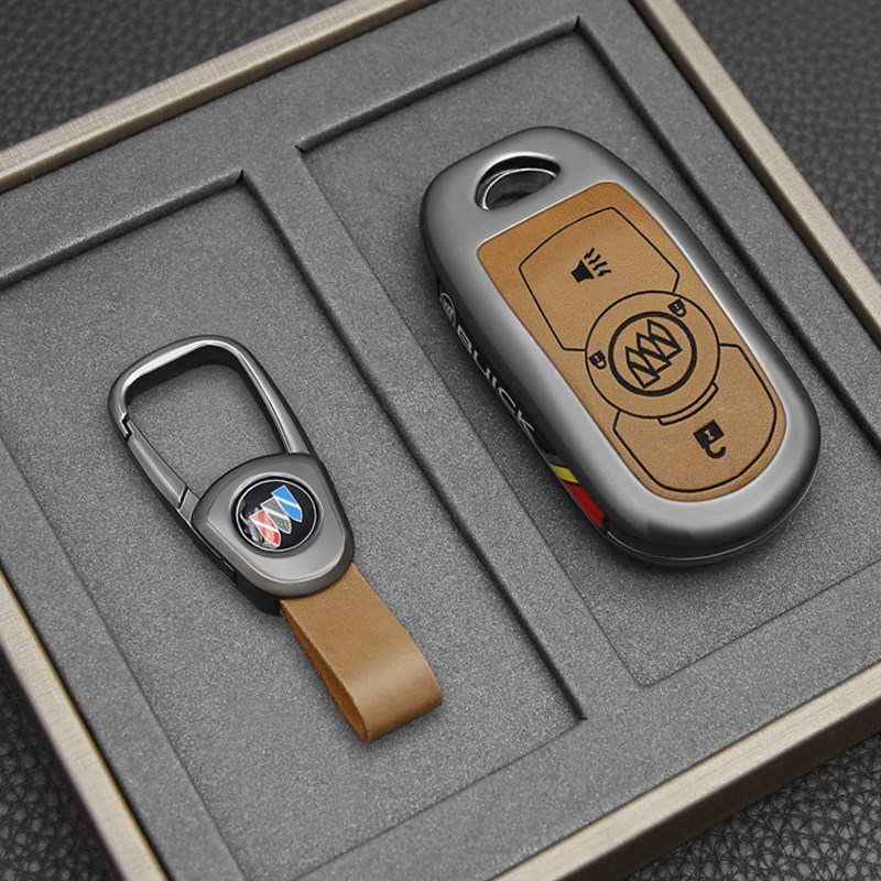 专用于别克君威钥匙套君越昂科威gl8昂科旗2024款昂科拉车包扣壳