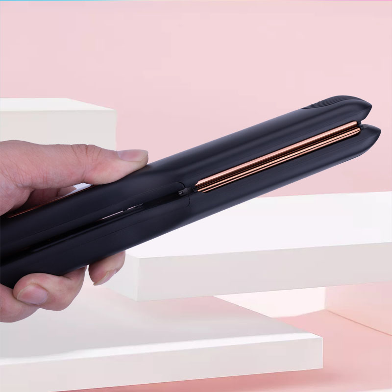 艾文由她矫正夹板直发器电卷发棒夹板直卷两用拉直板夹刘海小型烫