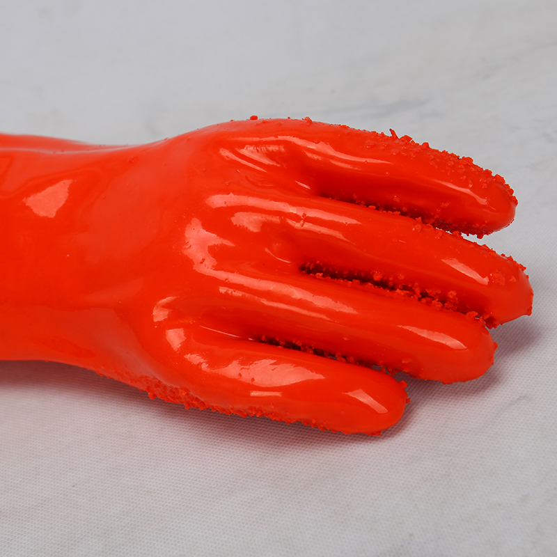 博尔格708止滑手套耐磨耐油耐弱酸弱碱防滑防水劳保手套浸塑包邮