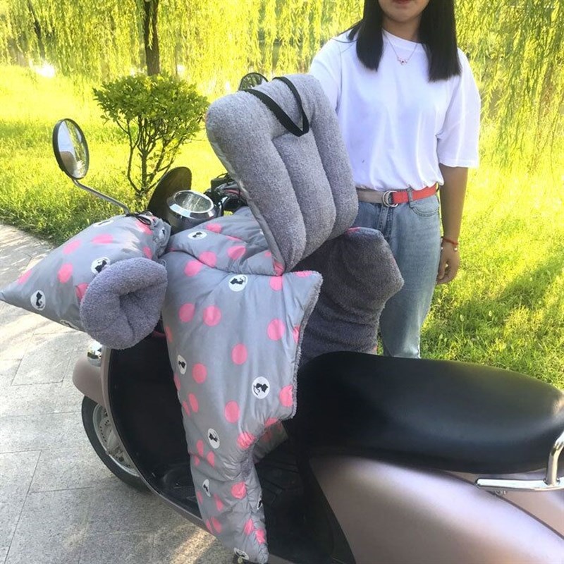 挡风被冬季双面防水 防雨挡风被挡风被冬季分体电动车挡风被男士