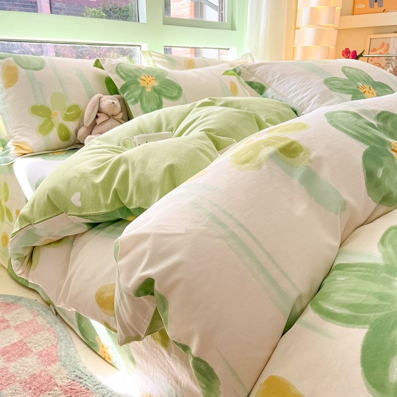 春秋1米8x2米被套纯棉四件套180x200全棉被罩一米八乘两米1.8x2.0