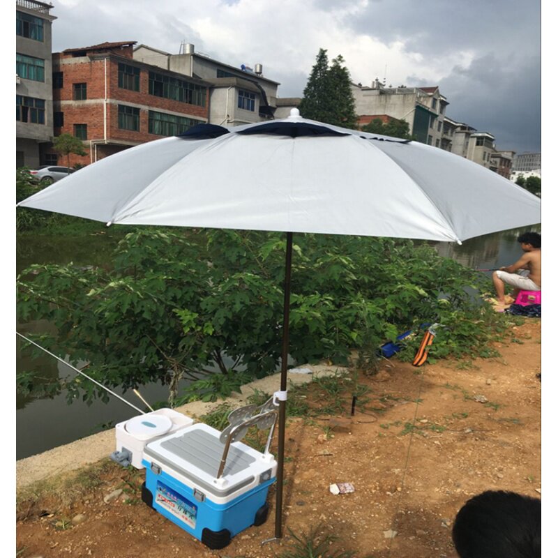 大钓伞万向遮阳钓鱼伞加厚防爆雨鱼伞防嗮遮阳伞垂钓伞雨伞折叠伞