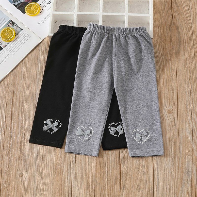 童装 宝宝夏天薄款七分裤小女孩紧身裤婴幼儿韩版新款儿童裤子2,童装/婴儿装/亲子装,裤子,淘宝优惠券,粉丝福利购,淘宝优惠卷