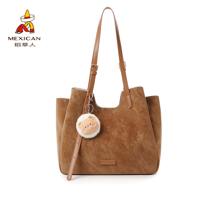 稻草人新款大容量托特包