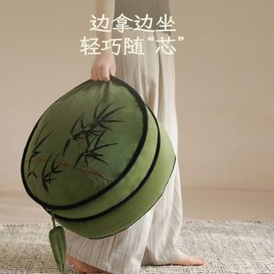 坐墩蒲团 坐墩客厅榻榻米坐垫家用飘窗地毯懒人沙发脚凳脚踏新中式
