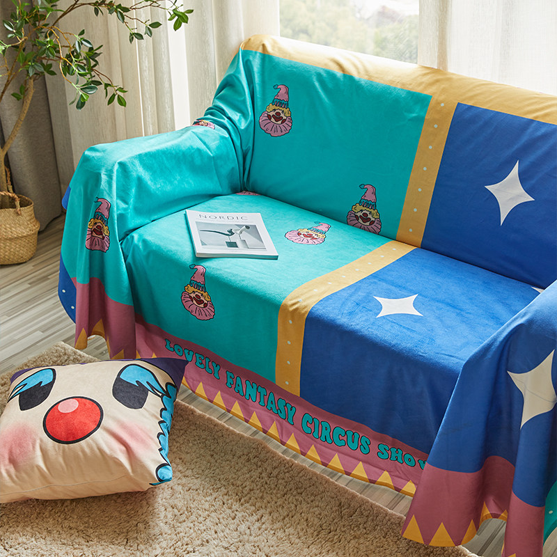 左咸敦道游乐园系列卡通沙发盖布学生沙发巾沙发垫沙发套罩全包,居家布艺,沙发套,淘宝优惠券,粉丝福利购,淘宝优惠卷