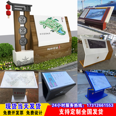 户外斜面导视小区平面图景区导视牌医院楼层导向指示牌索引导览台