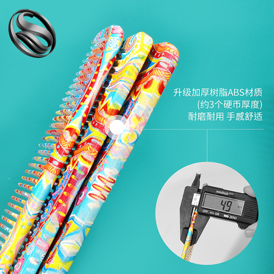 美发梳子发型师专用剪发梳女发尖尾梳彩绘理发平头两用梳家用专业