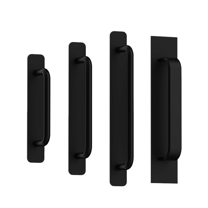 免打孔拉手粘贴推拉门衣柜橱柜门把手门拉手柄手把木门玻璃门门窗