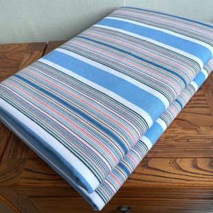 纯棉加厚老粗布软凉席床单单件三件套特厚棉麻全棉加密夏季 空调席