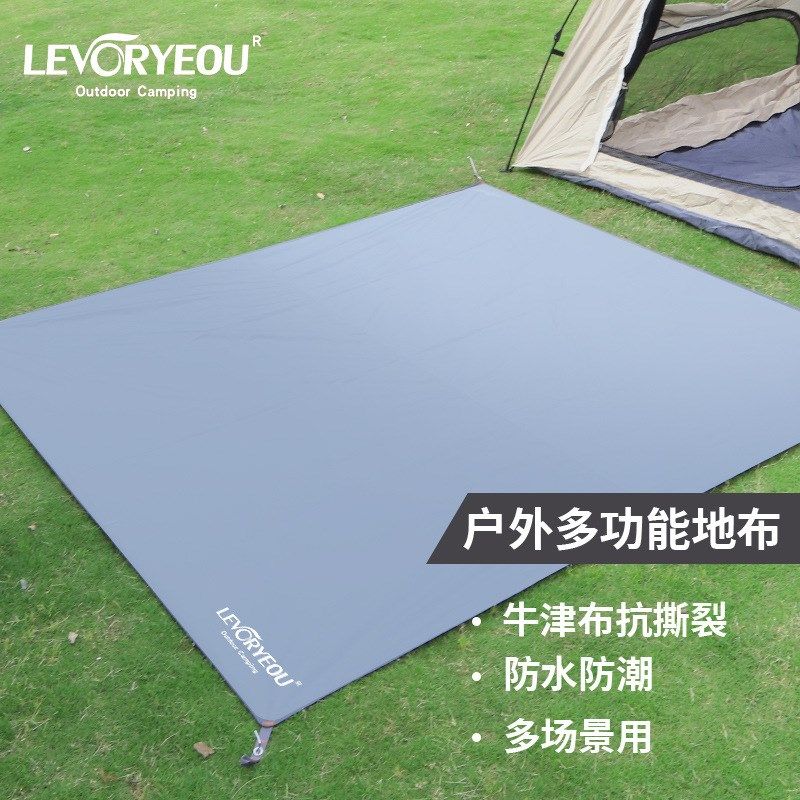 户外帐篷加厚牛津布六角六边形防潮垫地垫防水地席耐磨防扎地布图片