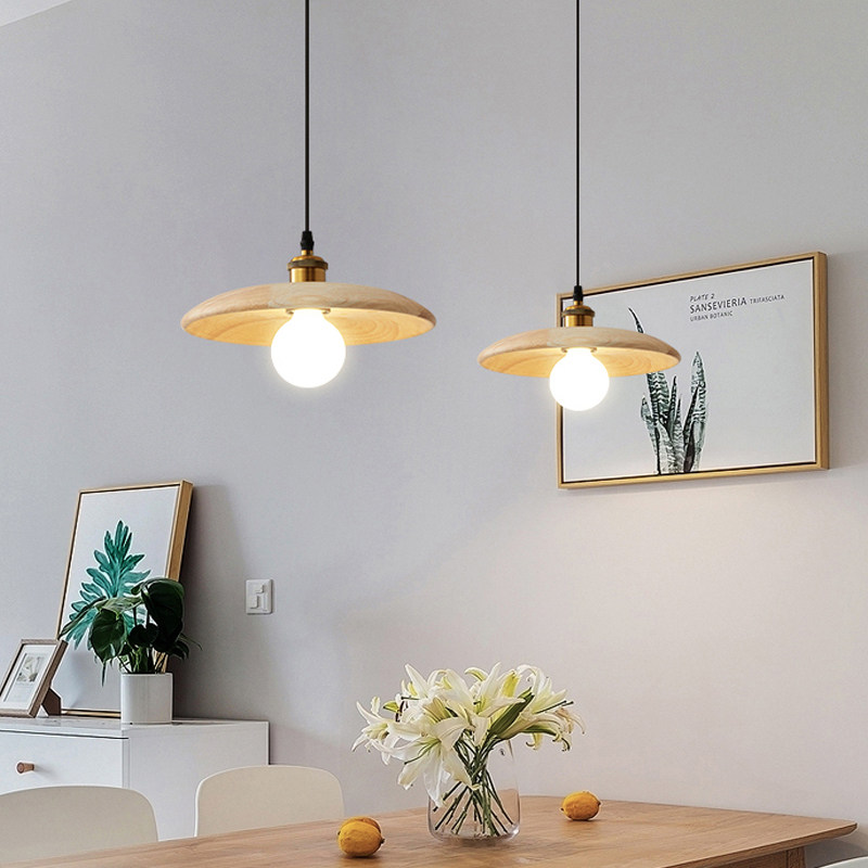 北欧实木餐厅吧台单头灯日式民宿复古卧室床头过道阳台原木小吊灯,家装灯饰光源,床头/玄关/吧台/过道吊灯,淘宝优惠券,粉丝福利购,淘宝优惠卷