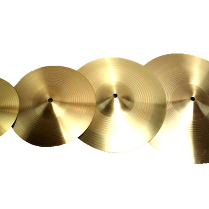 架子鼓吊镲片套镲低音练习水镲叮叮擦片14寸20寸黄铜小踩镲片套装