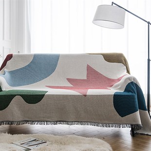 北欧复古懒人沙发罩套转角沙发可洗沙发巾沙发布全盖沙发盖布轻奢