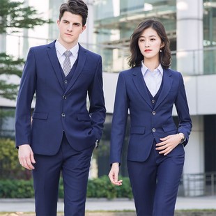 时尚 OL西装 男套装 职业装 面试正装 2020春秋季 女西服工装 工作服 女装