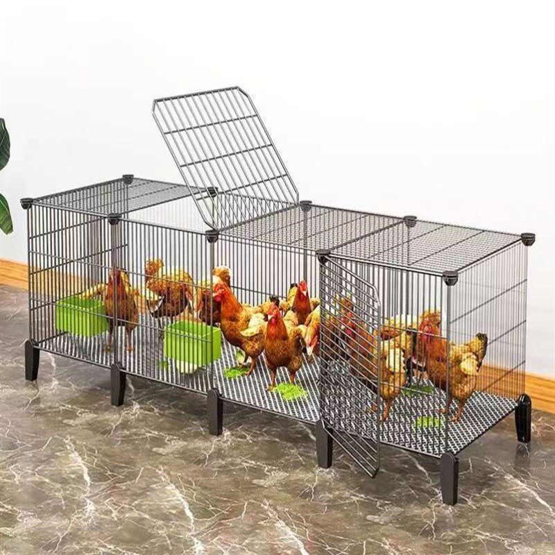 超大鸡笼养殖场专用鸡鸭笼子家用土鸡土鸭笼多层带厕所鸽子雏鸡笼图片