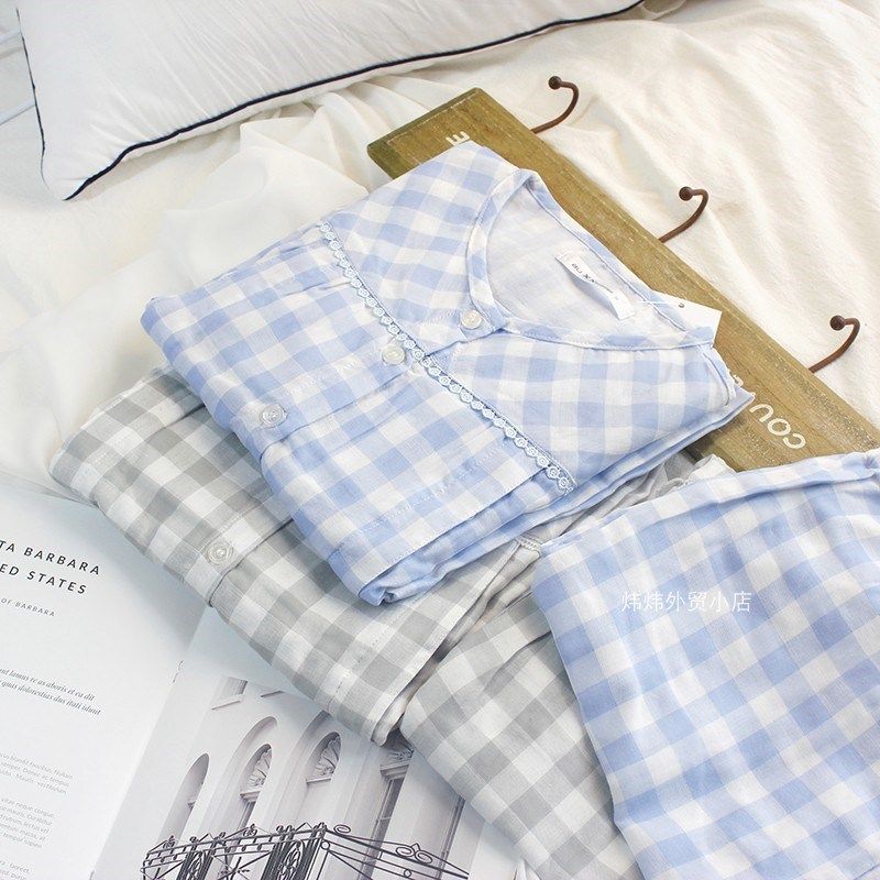 薄款纯棉纱布哺乳月子服 日单全棉纱中长产后喂奶家居服孕妇睡衣,孕妇装/孕产妇用品/营养,家居服套装,淘宝优惠券,粉丝福利购,淘宝优惠卷