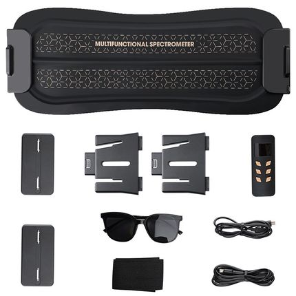 折叠式大排灯光谱仪LED嫩肤仪家用G个人护理仪硅胶光子美容面罩