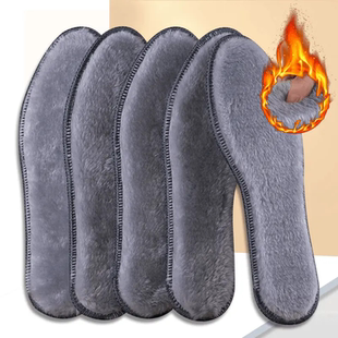 香薰保暖蓄热鞋垫冬季加厚鞋垫男防臭棉鞋垫冬天加绒鞋垫舒适柔软