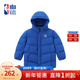 新款 nbakids童装 2025冬季 男女童休闲纯色羽绒服保暖K254DW801P