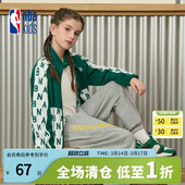 nbakids童装 秋冬男童女童外套儿童撞色毛绒夹克K233TJ801P