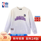 男女童休闲T恤长袖 nbakids童装 冬季 儿童渐变色满印卫衣K234TS801P
