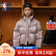 新款 nbakids童装 2025冬季 女童休闲百搭立领羽绒服保暖K254DW600P
