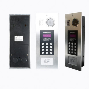 楼宇可视对讲门禁系统主机室内机小区老式单元门通用智能刷卡套装