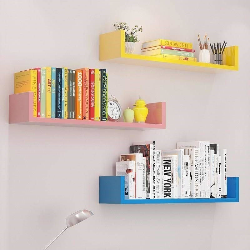 书柜墙挂墙 壁挂式悬挂墙上置物架床上书架大学生书架储物架神器,住宅家具,书架,淘宝优惠券,粉丝福利购,淘宝优惠卷