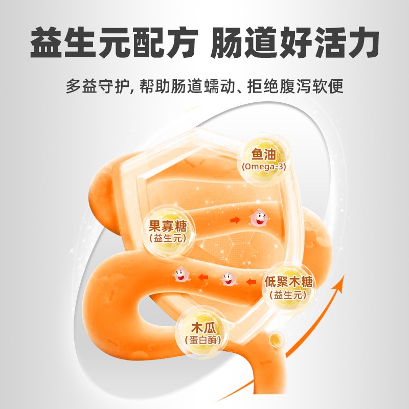 普安特猫咪复合维生素片猫咪化毛膏排毛球猫益生菌宠物营养补充剂