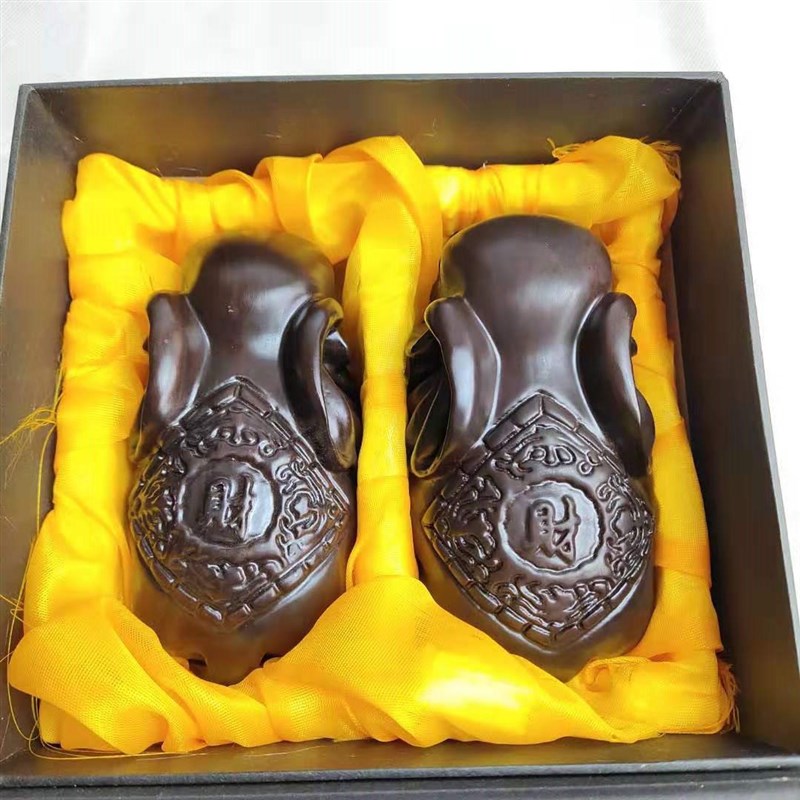 黑檀木对猪摆件黑檀木对象摆件十二生肖福猪大象木质工艺