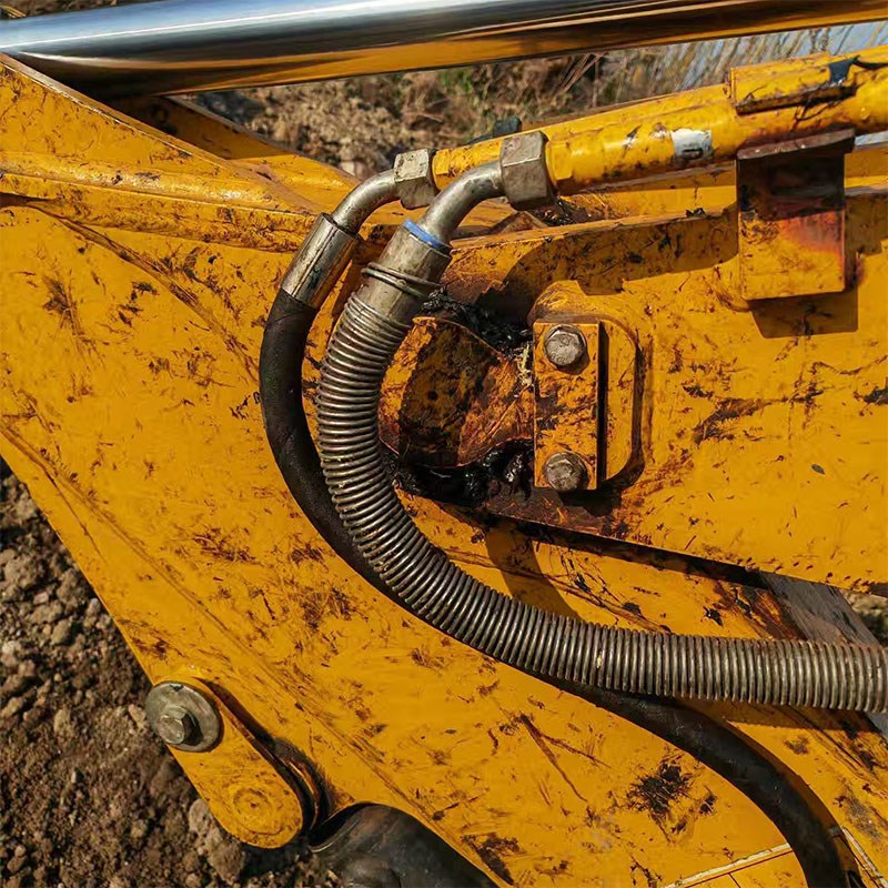 柳工908D 906C 907 小臂斗臂油缸进油回油 液压油管 破碎锤高压油