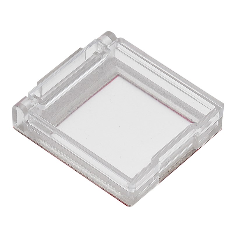 电脑主机防猫电源键开关保护罩电梯按钮透明盖防水尘背面带双面胶