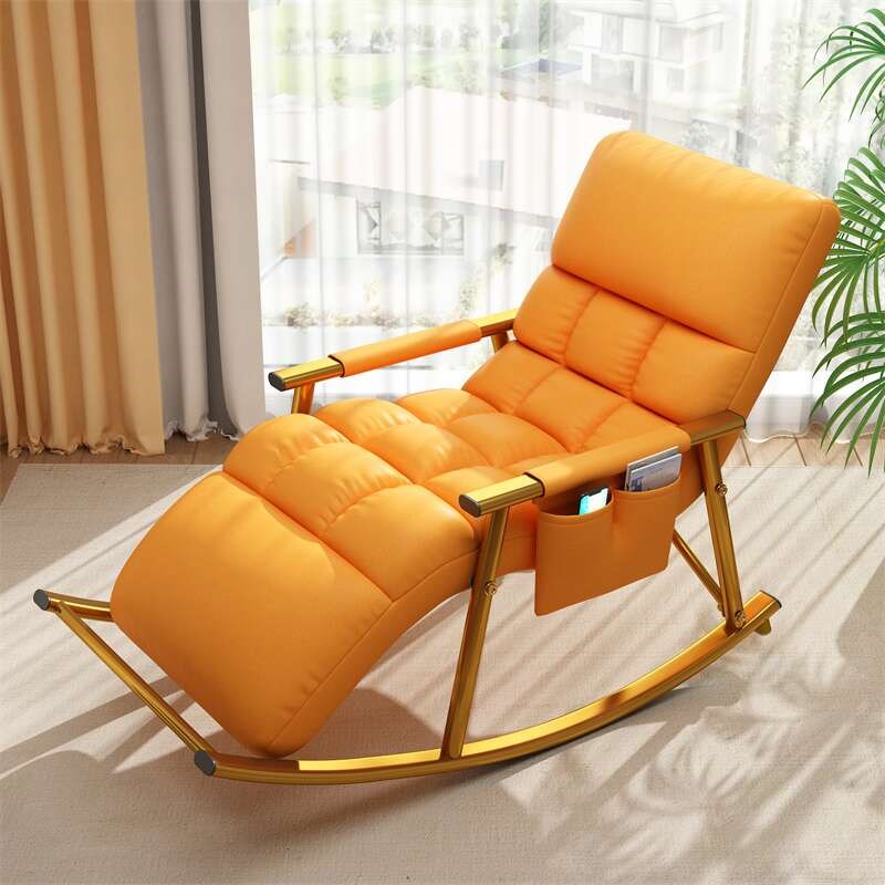 懒人沙发躺椅家用休闲单人摇椅大人阳台客厅轻奢可躺可睡摇摇椅子