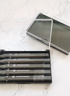 素描石墨棒 无木水溶石墨铅笔2B4B6B8B12B六角杆美术速写石墨炭笔