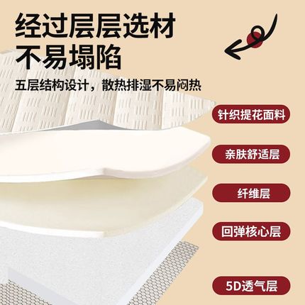 10CM加厚床垫学生宿舍家用卧室软垫单人垫褥租房专用榻榻米折叠