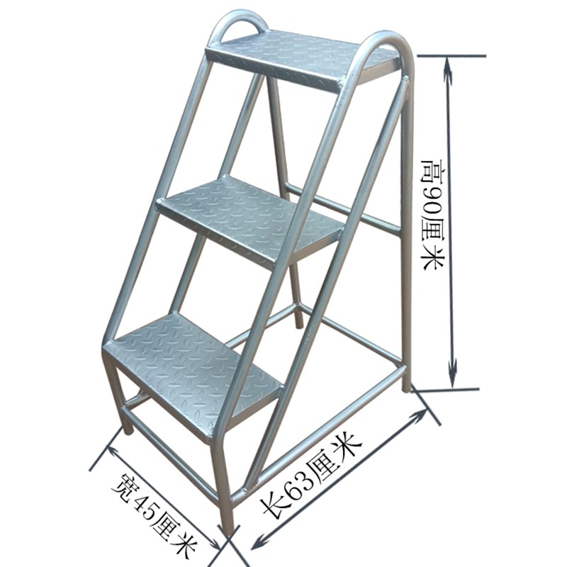多功能加厚移动工业家用梯三四步货梯载重踏步登高铁楼梯便捷凳子