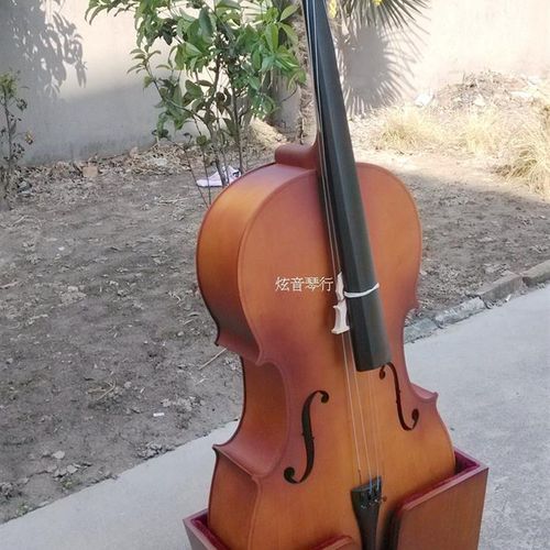 木质大提琴座子架子低音大贝司贝斯座子倍大提琴展示架支架底座托