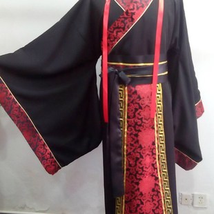 古装男诸葛亮大臣军师宰相汉服唐装春秋战国丞相官服汉朝员外服装