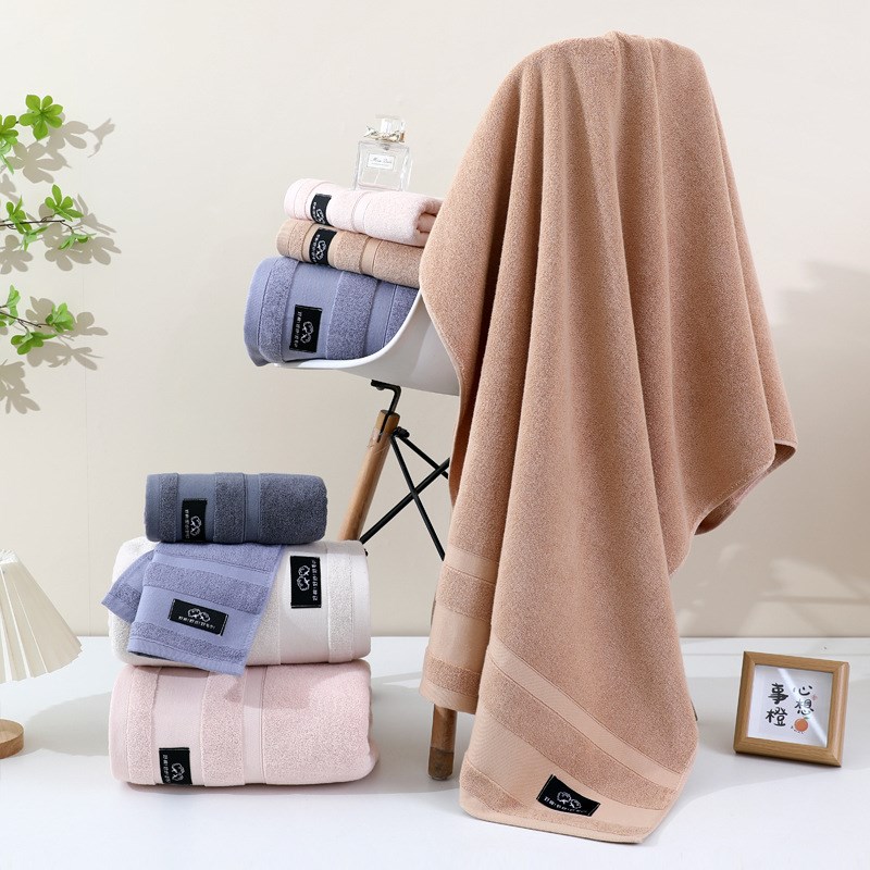 80/160大号浴巾加厚纯棉吸水不掉毛酒店美容洗澡全棉家用男女