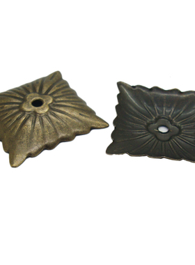 K247四方钉 仿古泡钉垫片装饰铜钉门钉鼓边钉古铜色钉大小四角钉