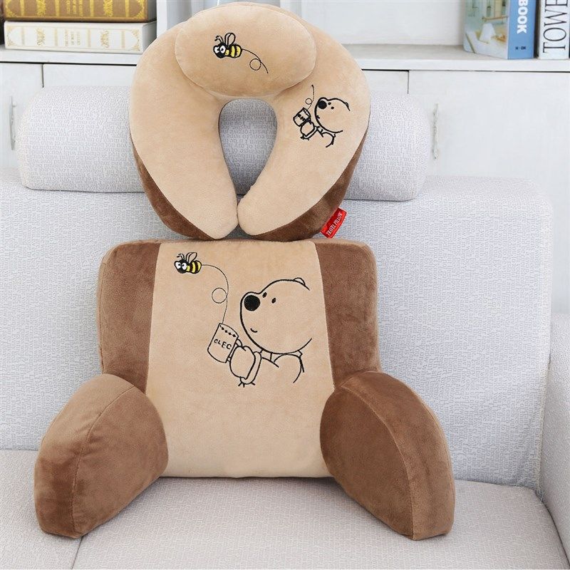 腰靠办公室椅子靠枕护颈枕护腰座椅垫孕妇腰垫靠背抱枕汽车护腰枕