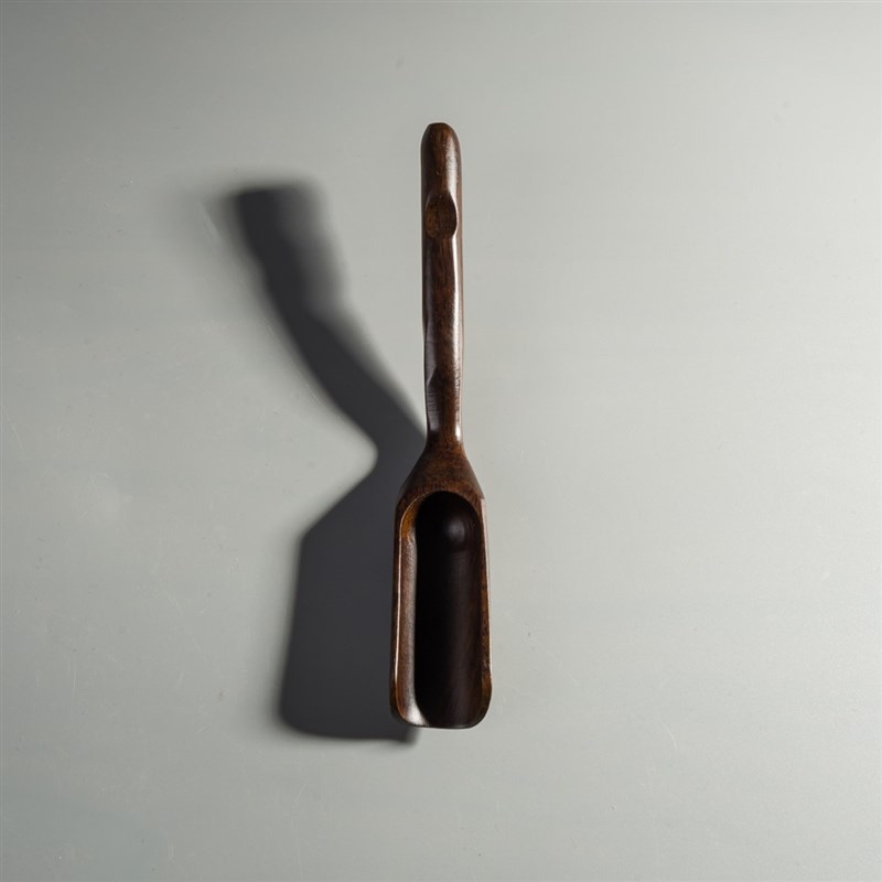 黑檀木茶匙茶勺竹制茶铲茶则茶叶勺子功夫茶具茶道配件