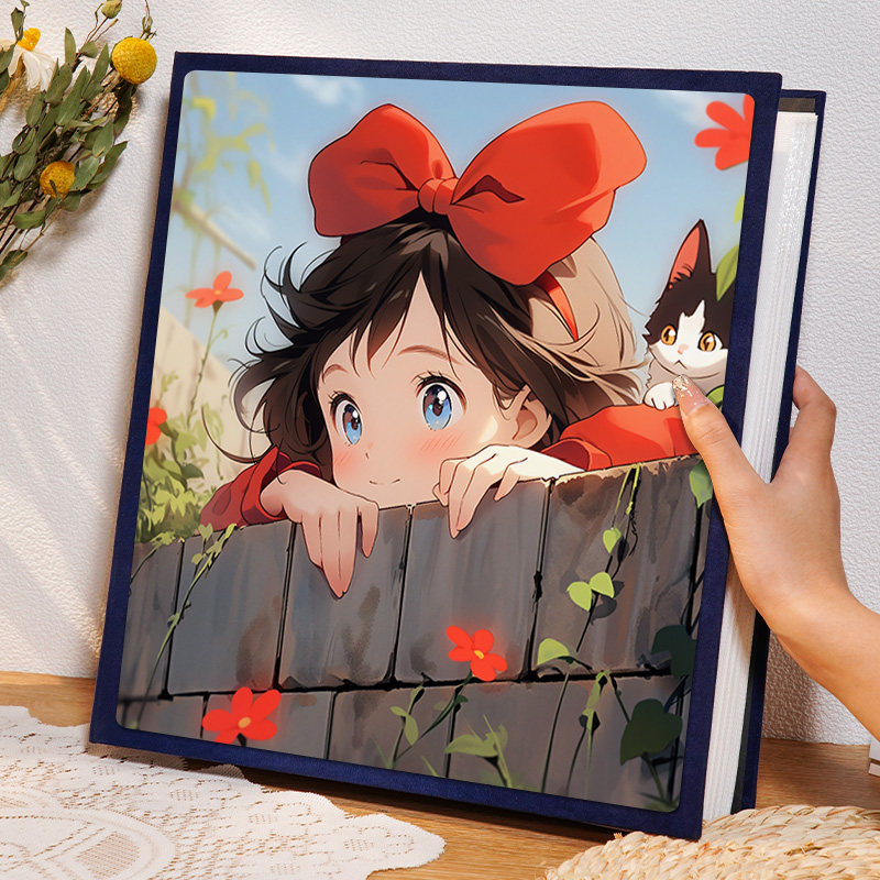 相本大容量纪念册插页5寸6寸7五六照片收纳家庭宝宝儿童成长册