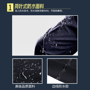 雨裤 子 带鞋 套双层防水雨衣外卖骑行加厚耐磨透气男女下半身防水裤