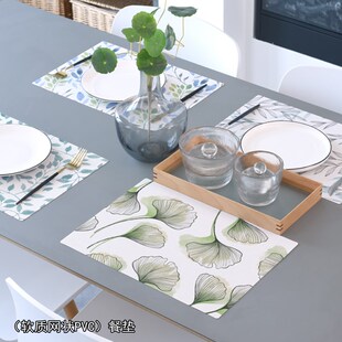 环保防烫餐垫桌垫隔热垫防水防油免洗高级感轻奢家用餐厅定制LOGO