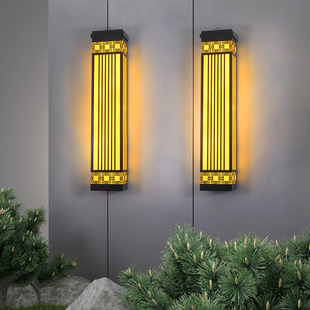 户外壁灯中式led防水定制外墙酒店别墅庭院灯室外景观工程门柱灯